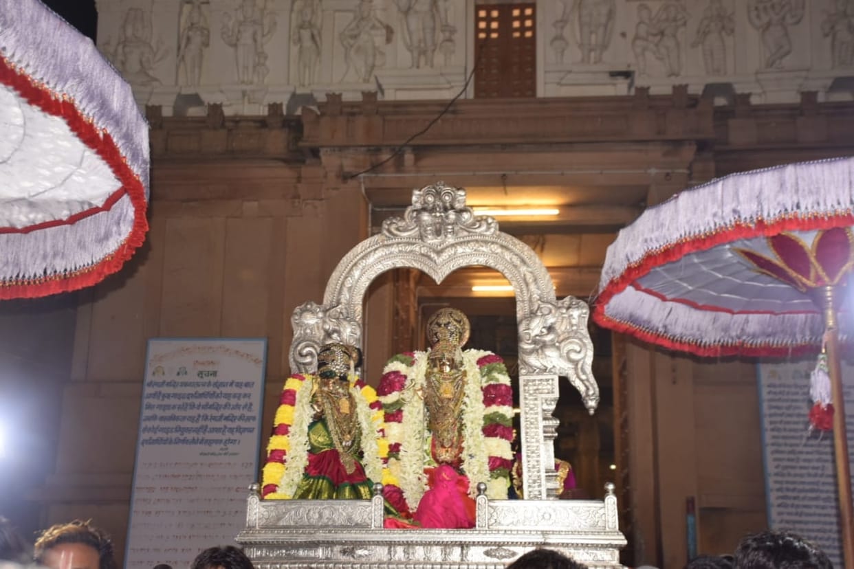 celebrat the kritika mahotsav in rangji temple