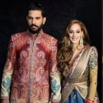 Yuvraj Singh And his Wife Hezal