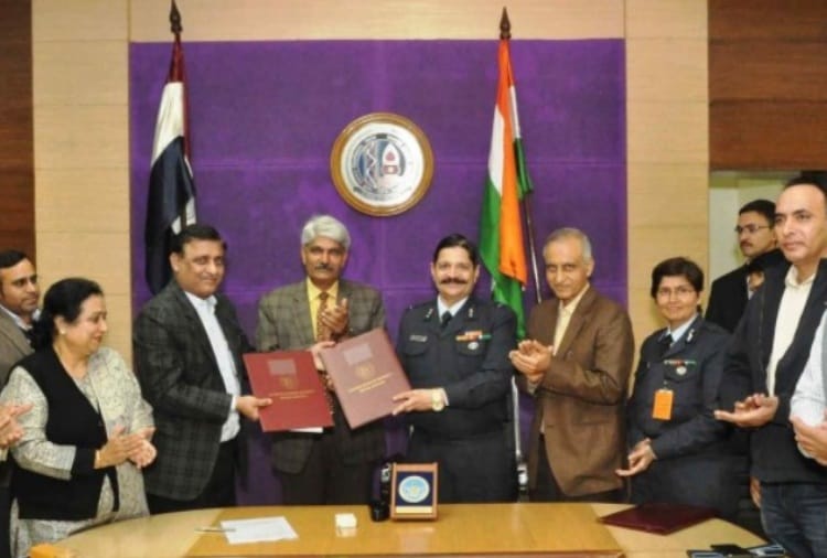 Agreement for Doctoral Programme between Indian Air Force and MDU Rohtak