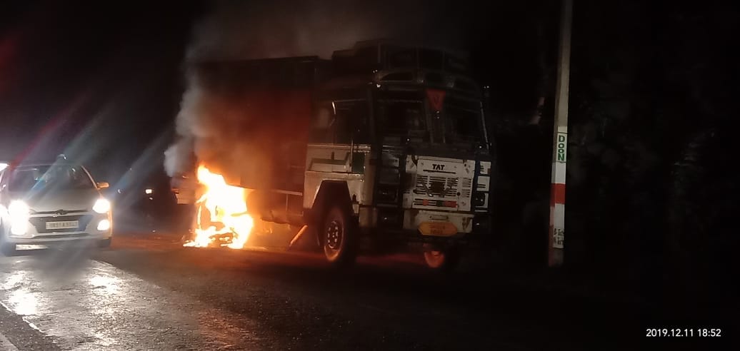 Two bike riders killed in road accidents in trucks