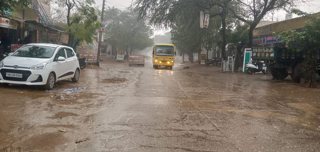 The Crops will afected due to Rain in Charkhi Dadari