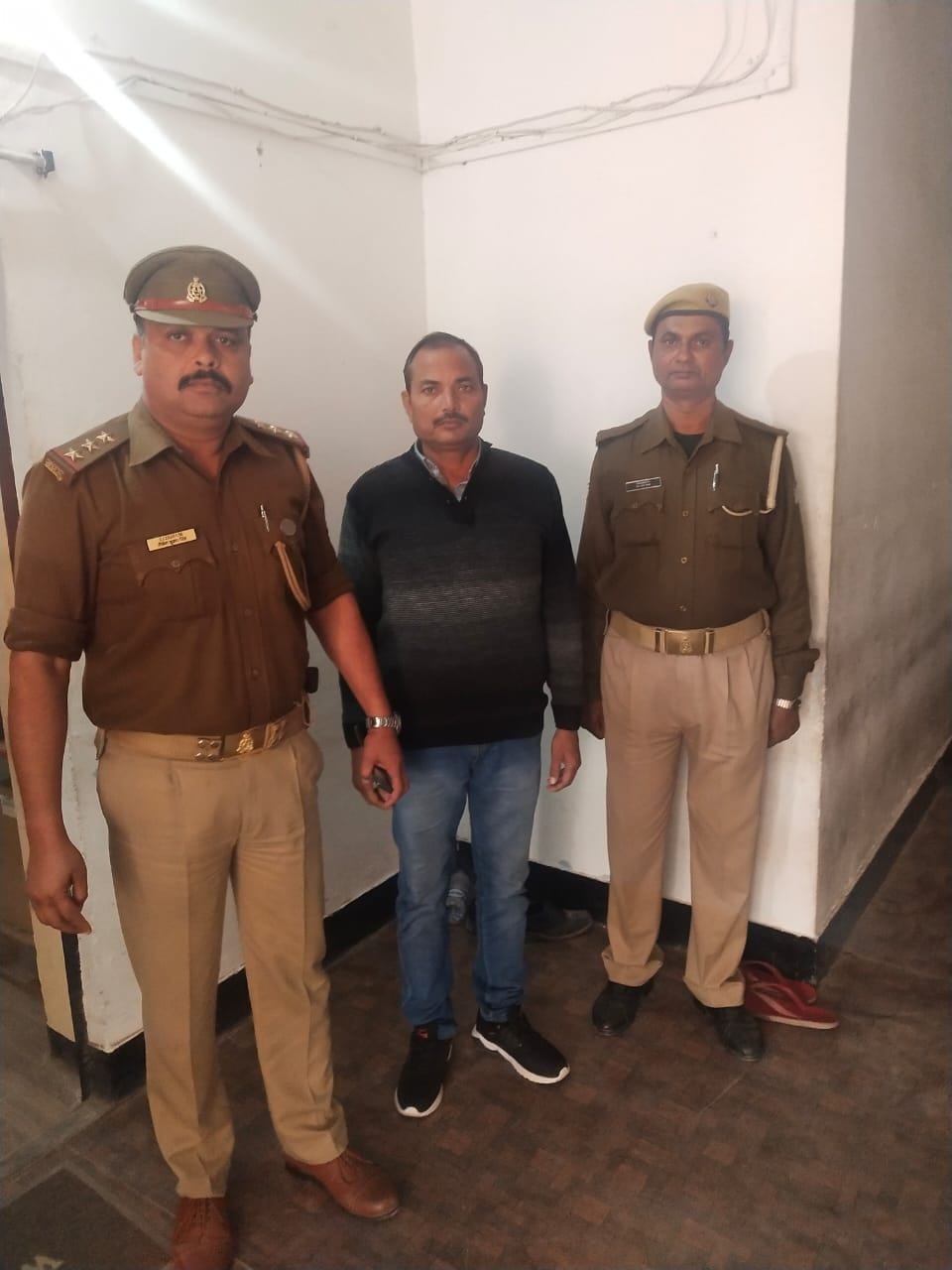 pistol giver arrested