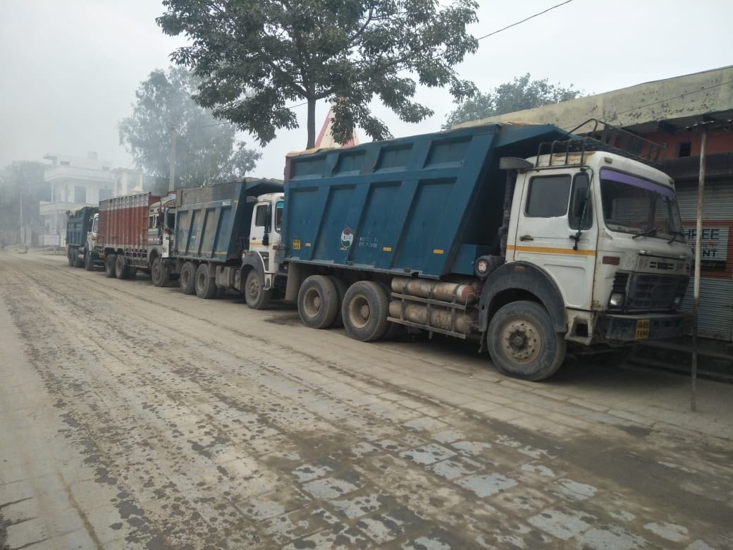 action against illegal sand mining