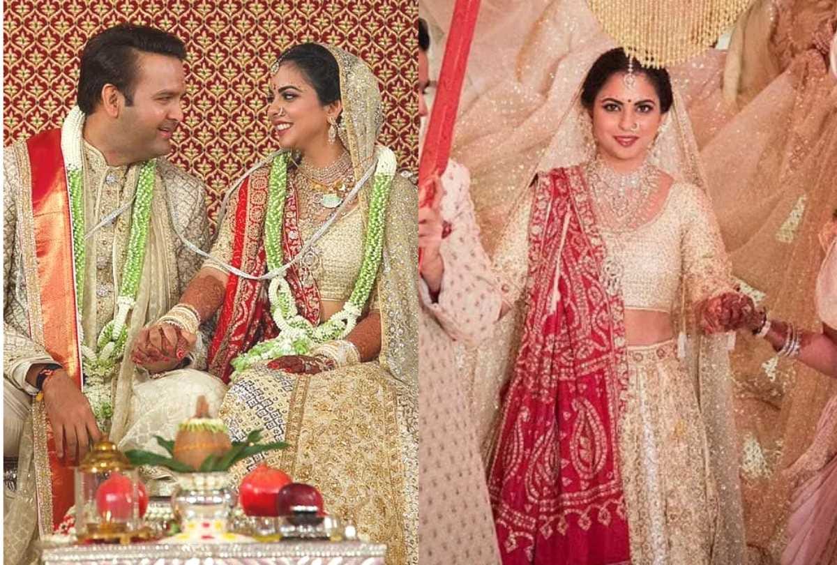 isha ambani anand piramal first wedding anniversary look at their wedding album