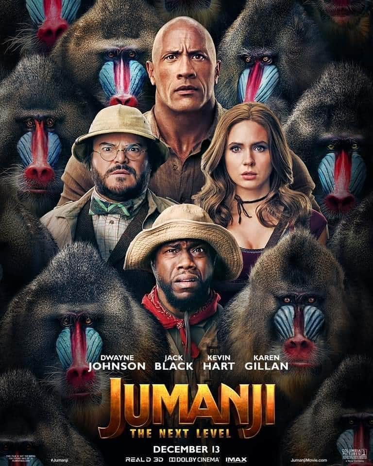 Film review of Jumanji The Next Level Review starrer Dwayne Johnson Kevin Hart Jack Blake