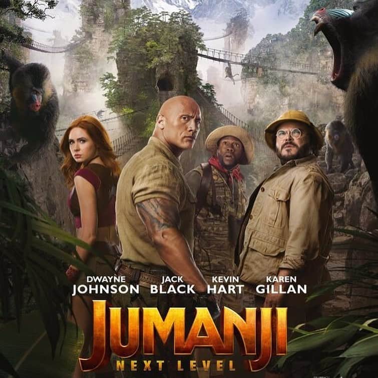 Film review of Jumanji The Next Level Review starrer Dwayne Johnson Kevin Hart Jack Blake