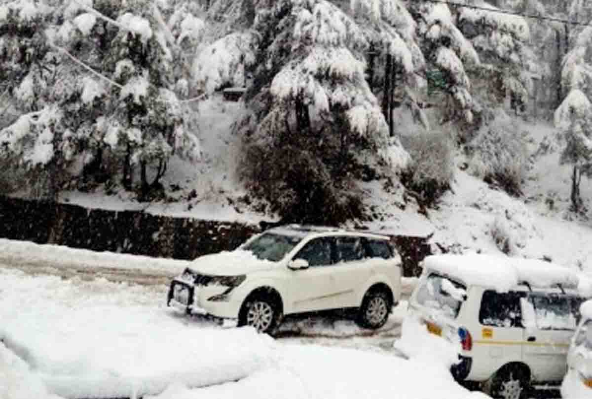 Heavy rain and snowfall alert in Jammu Kashmir, highway Closed For Traffic Due To Snowfall
