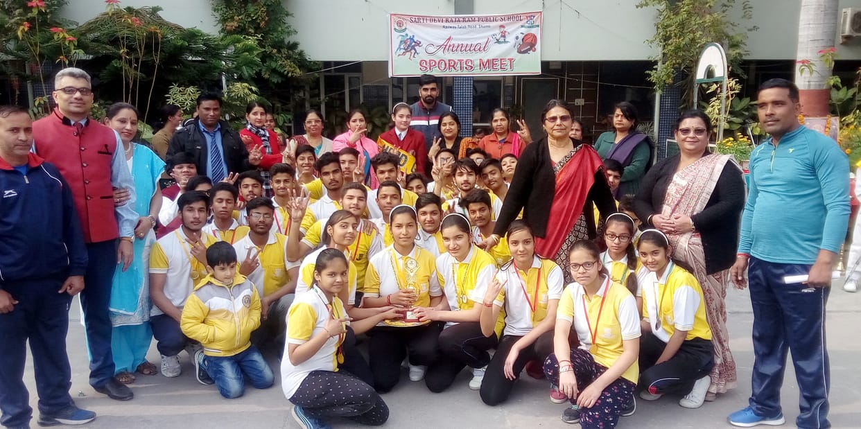 Tagore House won the trophy