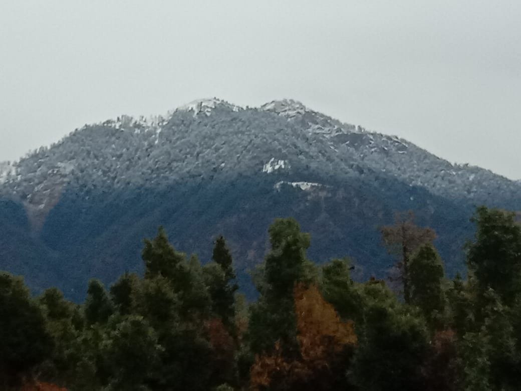 Snowfall and rain in bageshwar