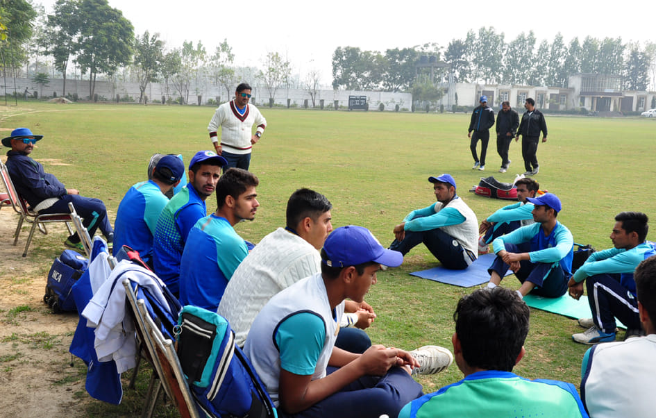 Haryana team sweats, match with UP from tomorrow