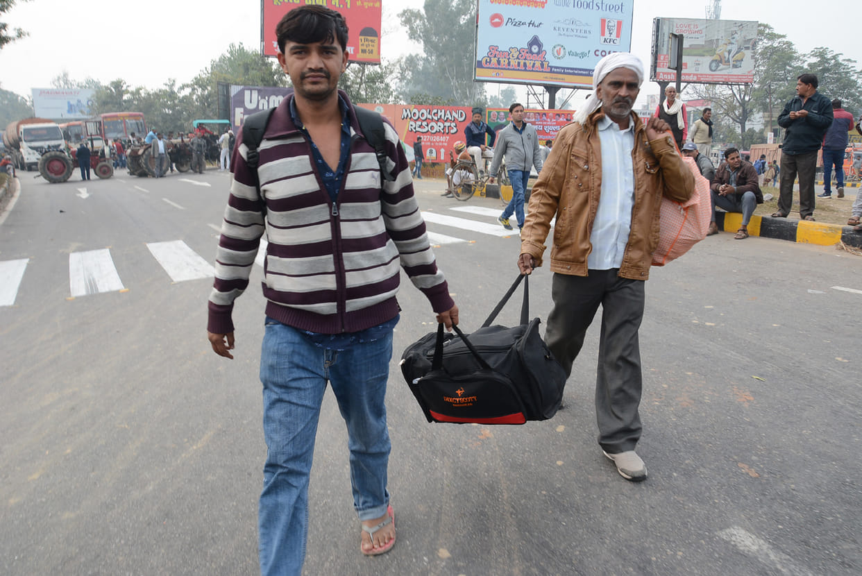Transport Corporation lost three lakhs