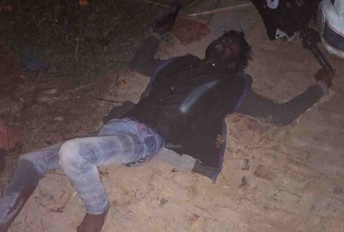 accused of misdeed was shot in the encounter