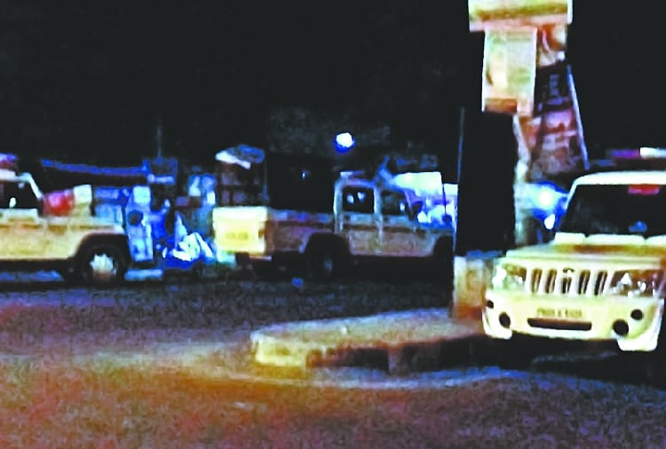 Attack on STF team when reached village for raid
