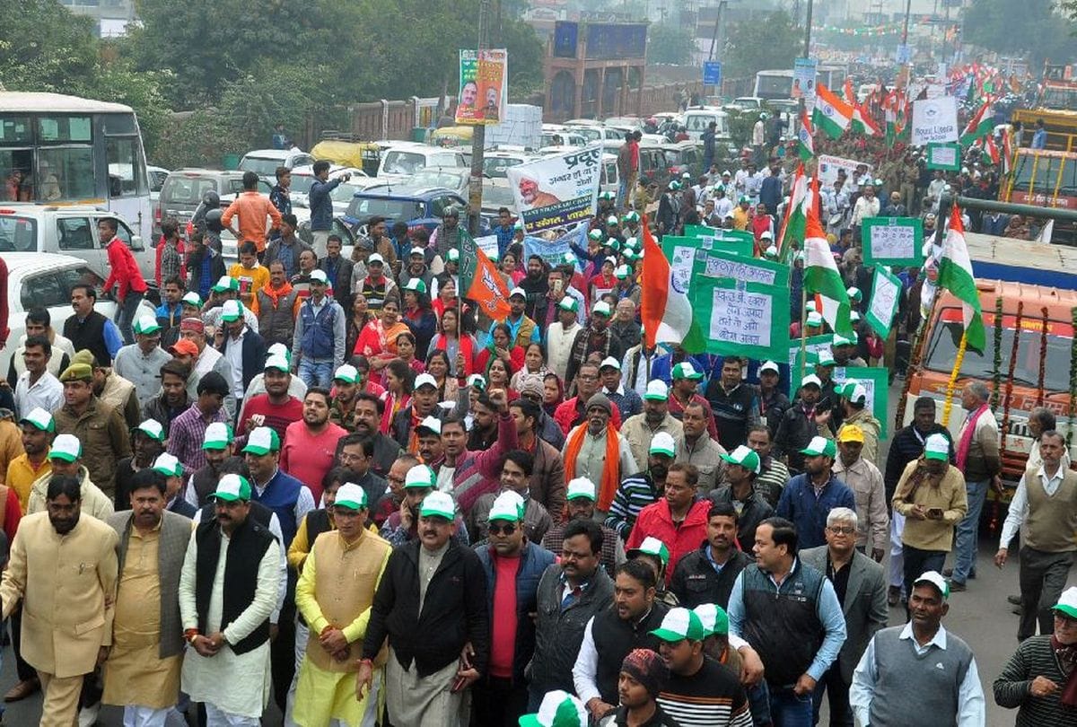 swachhata jan jagran rally in agra