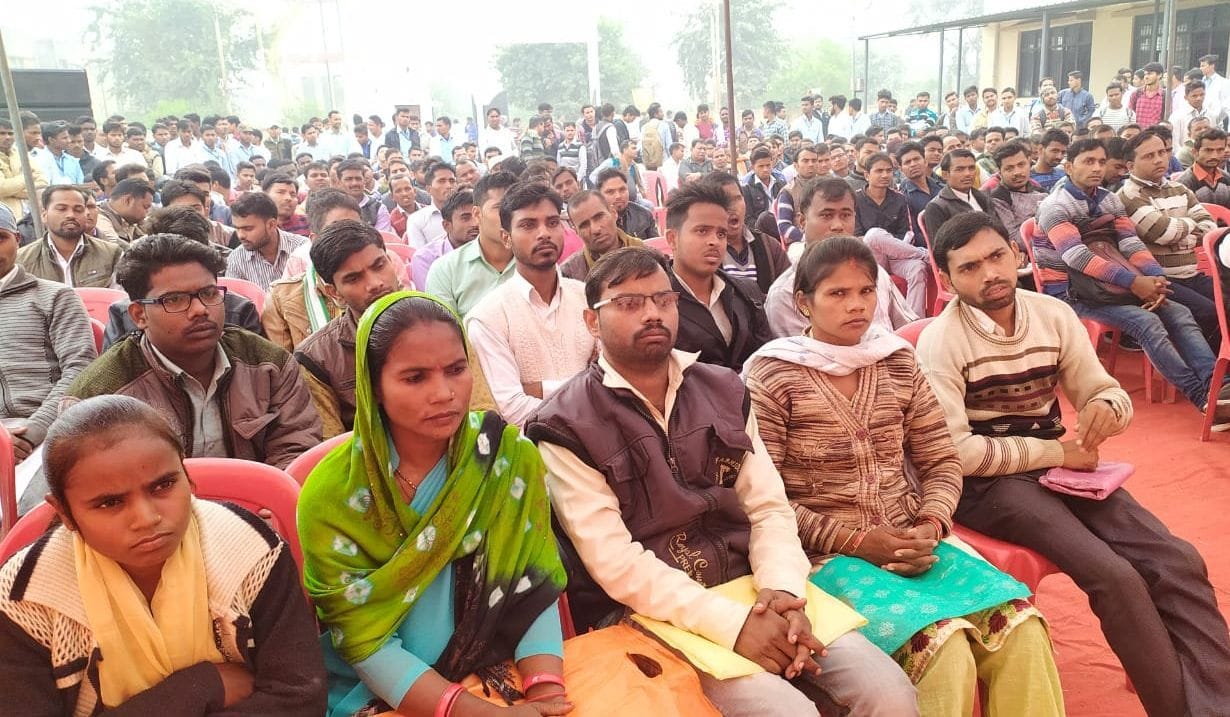 210 got the service in rojgar mela