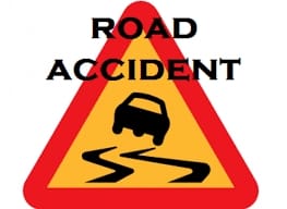A woman died in a road accident