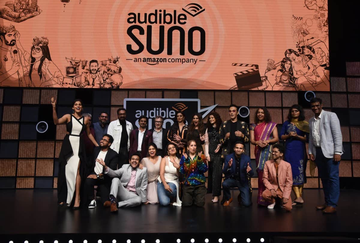 amazon launched Podcast App Audible suno in indian