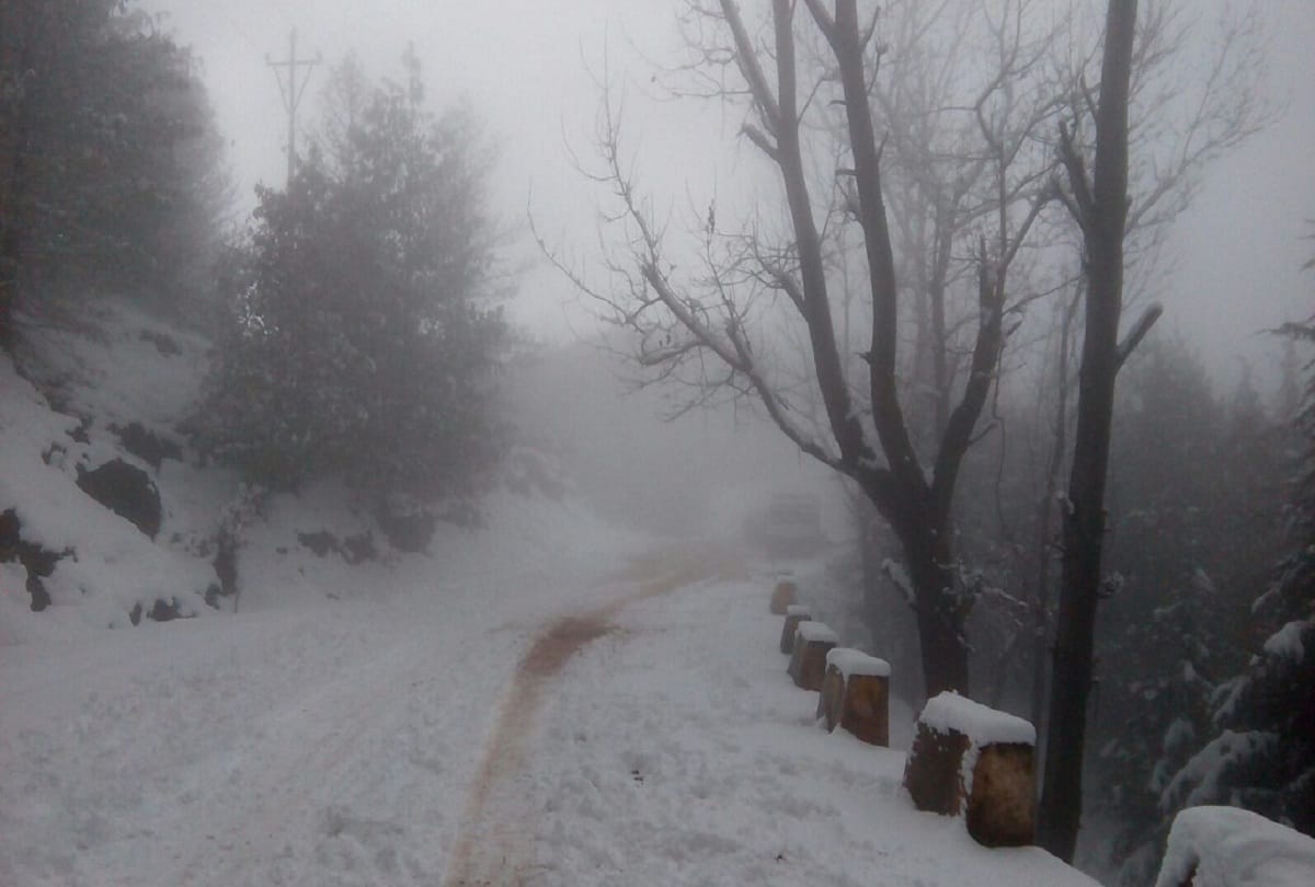 Rain-snowfall in most parts of Jammu and Kashmir Leh highway and Mughal road closed