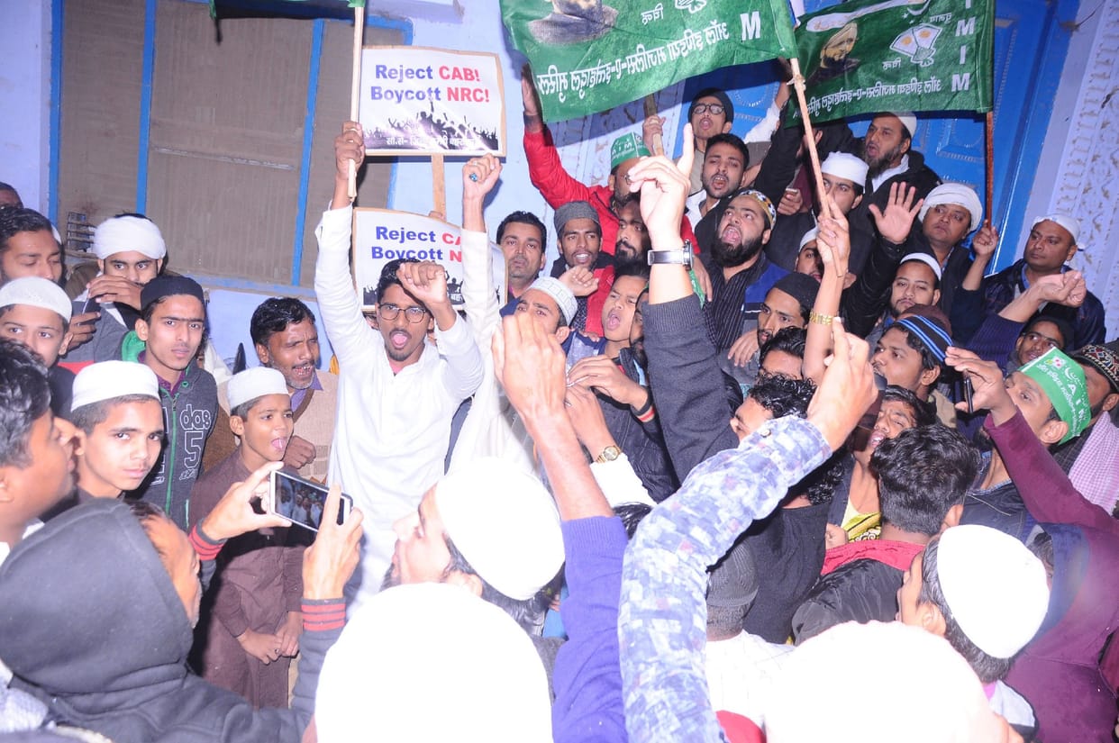 Demonstrated protest against citizenship amendment bill