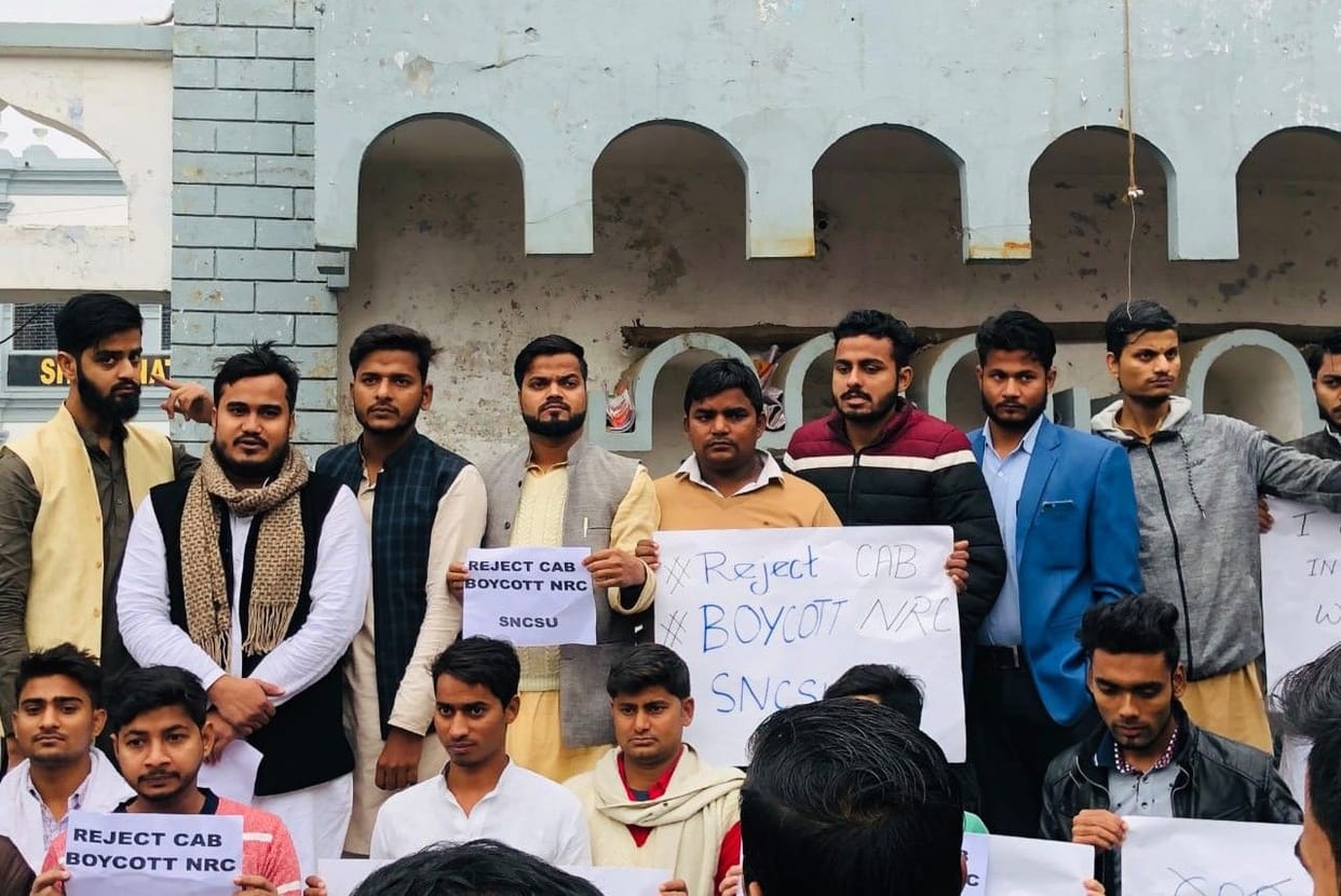 People protest against Citizenship Amendment Bill