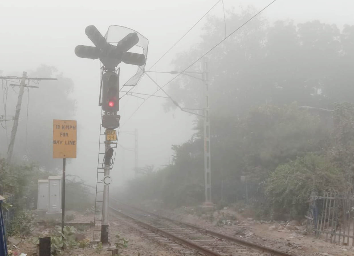 Fog and rain increase cold, coldest day of the season