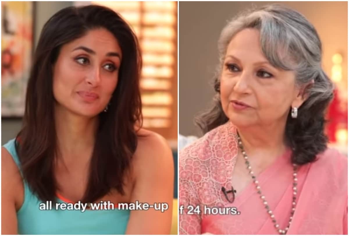 Sharmila Tagore revealed on Kareena Kapoor chat show difference between daughter and daughter in law