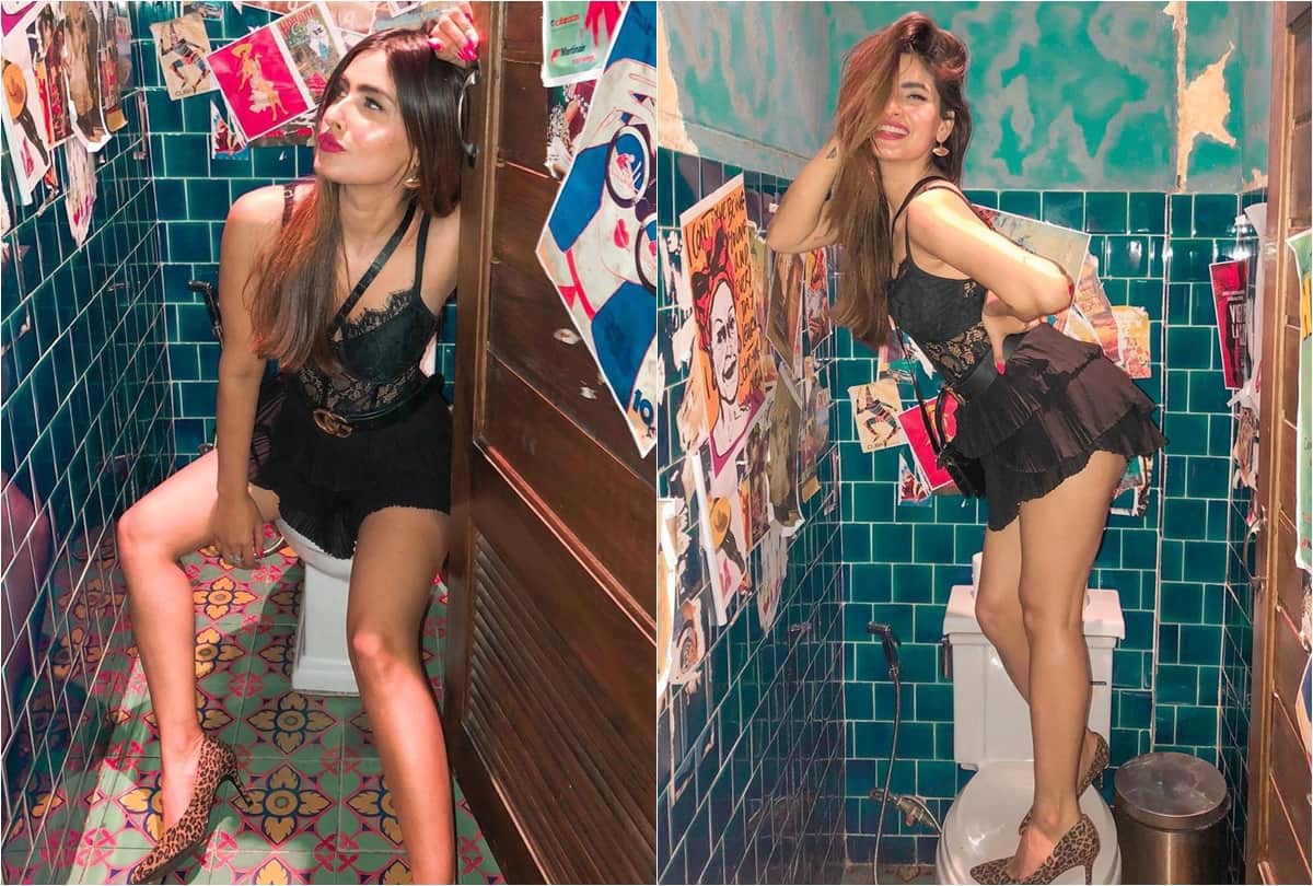 Ragini MMS actress karishma sharma Bathroom Photoshoot is Viral on instgram