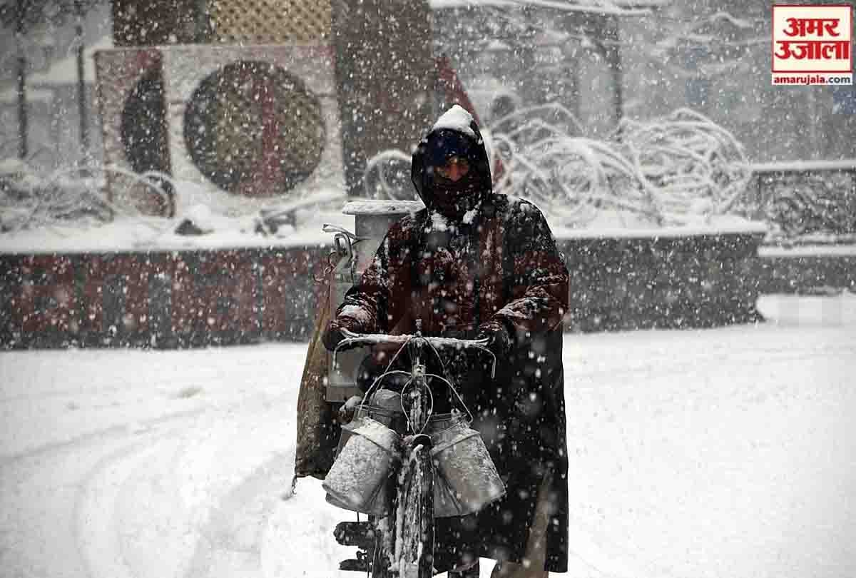 Heavy rain and snowfall in Jammu Kashmir, highway Closed For Traffic Due To Snowfall