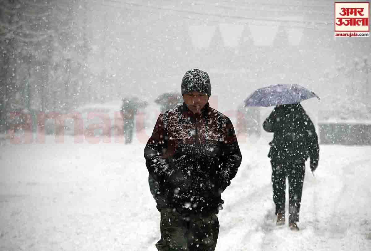 Heavy rain and snowfall in Jammu Kashmir, highway Closed For Traffic Due To Snowfall