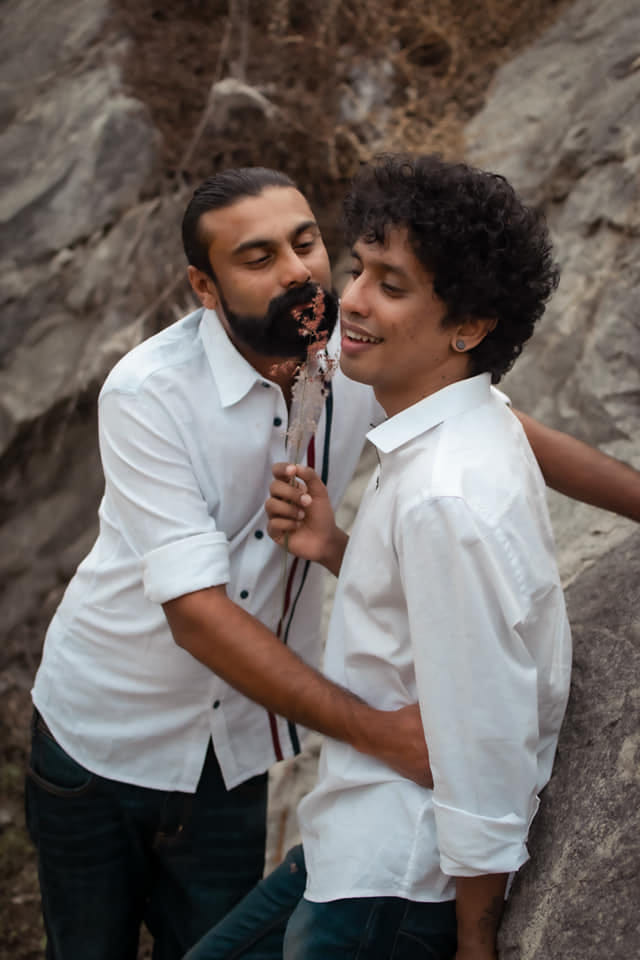 same sex gay couple pre wedding photoshoot in kerala see romantic pictures