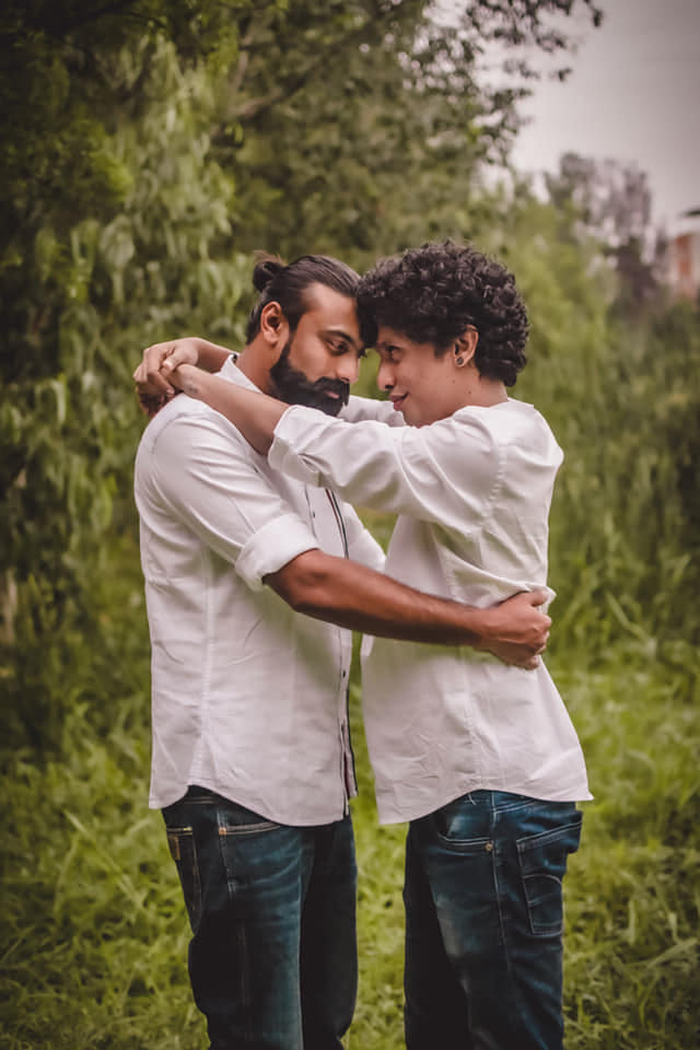same sex gay couple pre wedding photoshoot in kerala see romantic pictures