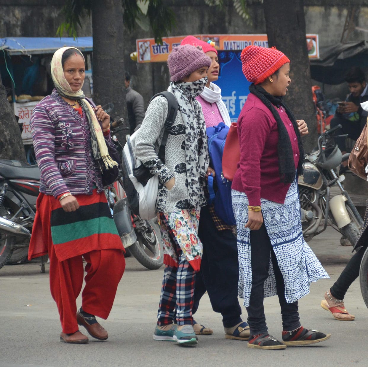 winter has come and it is causing mayhem, temperature drops to four degree celsius