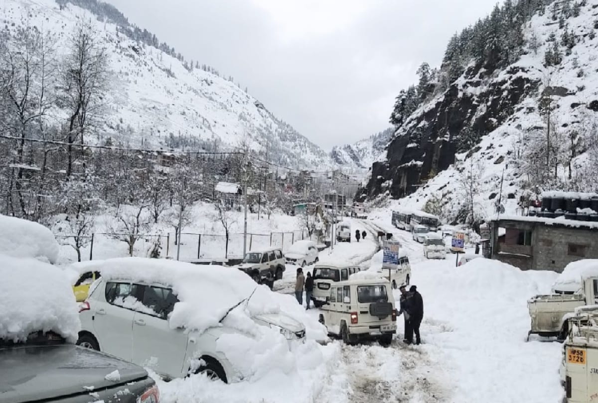 after snowfall tourists did lot of fun in Kufri shimla and Manali