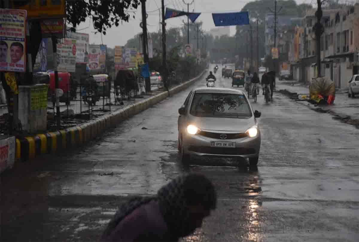 weather: cold Increased after rain in uttar pradesh