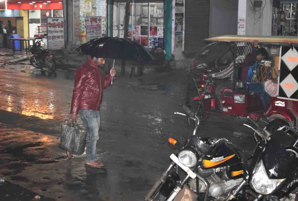 weather: cold Increased after rain in uttar pradesh