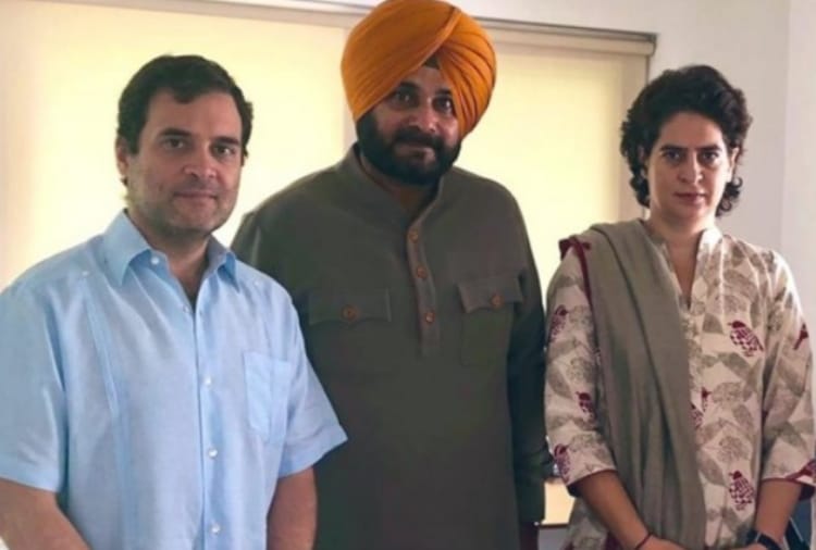 Navjot singh sidhu, Capt Amarinder Singh, Priyanka gandhi, Punjab congress
