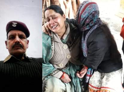 retired army man gun shot dead, wife says murder, she questioning up police