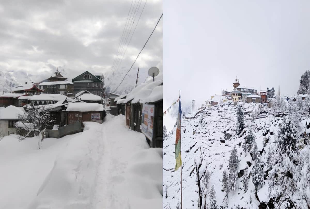 heavy snowfall in himachal, 300 hundred roads closes, Know the situation of the state from pictures