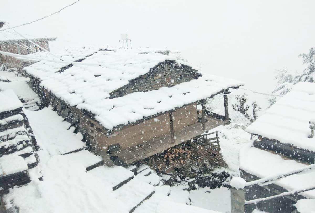 heavy snowfall in himachal, 300 hundred roads closes, Know the situation of the state from pictures