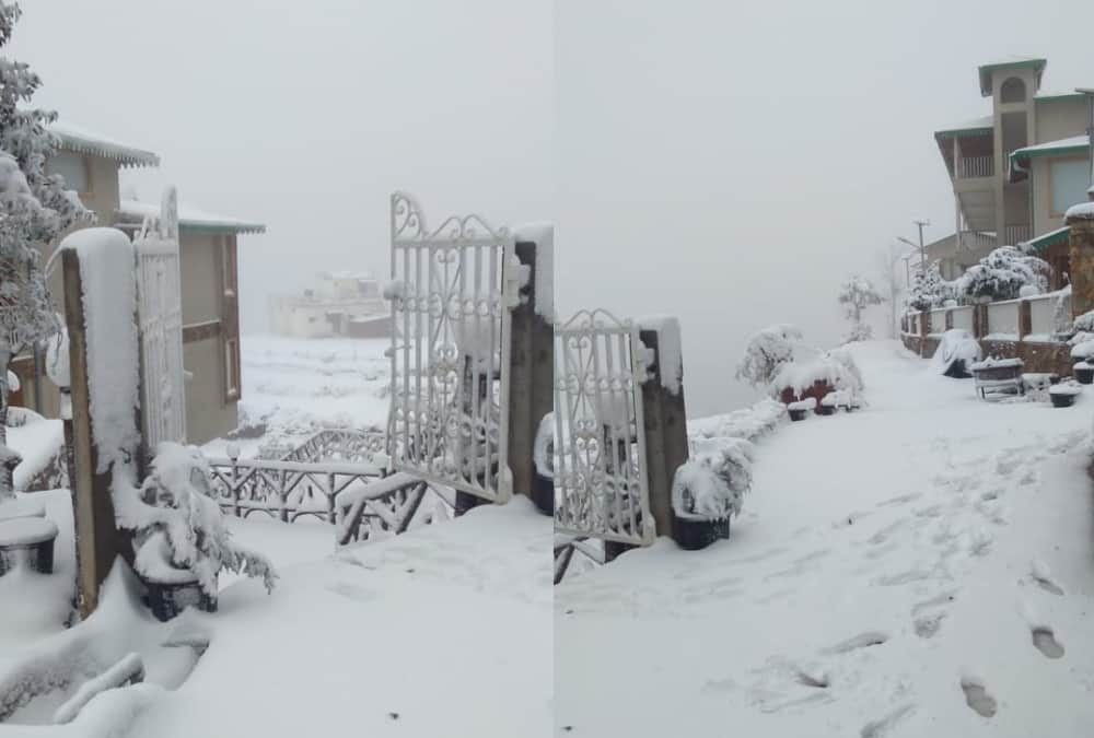 Snowfall in Uttarakhand All tourist Destination see Awesome Visuals