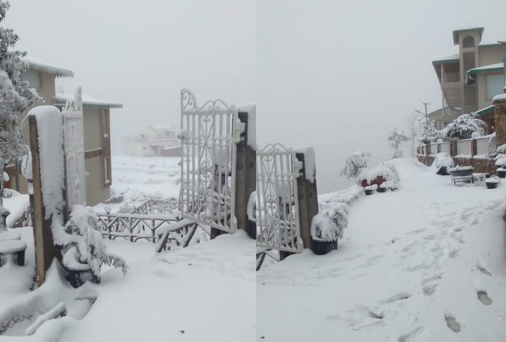 Snowfall in Uttarakhand All tourist Destination see Awesome Visuals