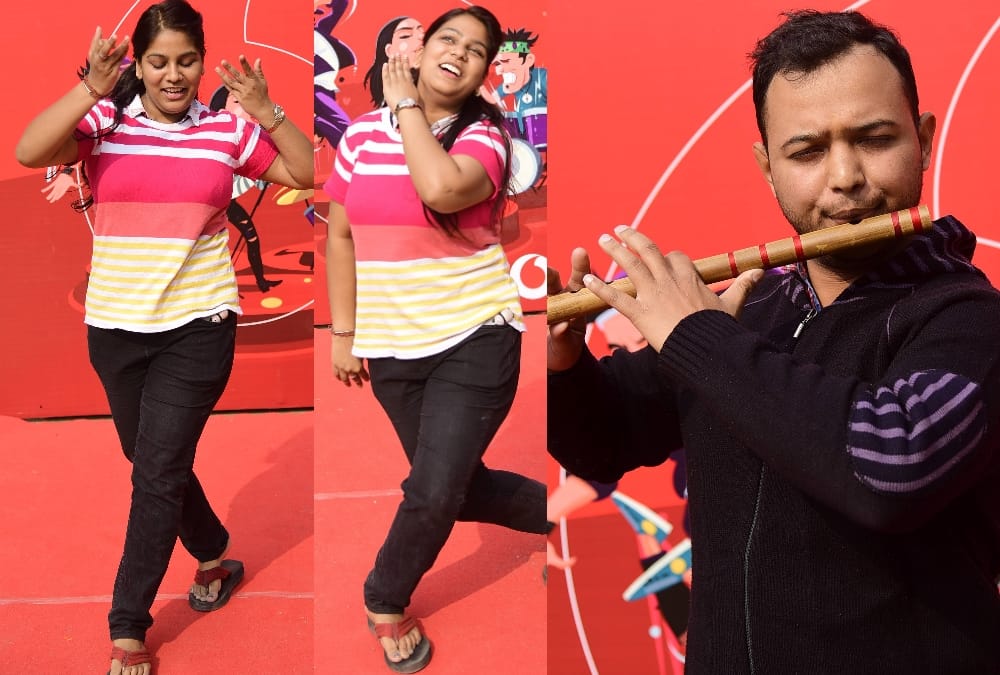 Pics of Vodafone Amar Ujala fastest challenge hunt show.