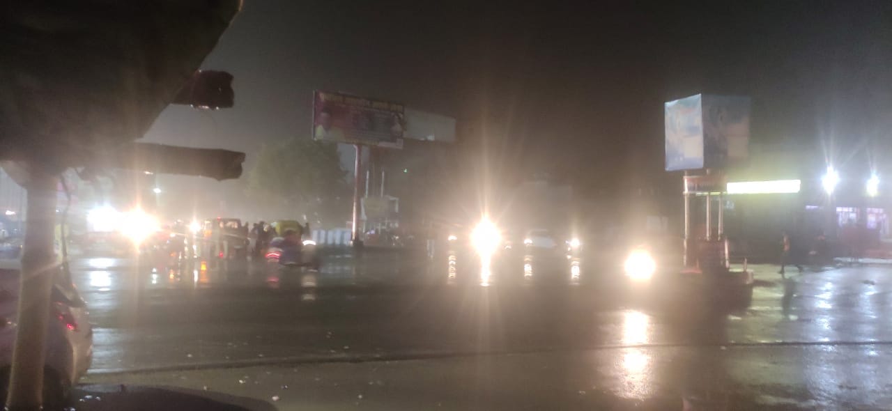 gorakhpur weather change, rain is coming all day
