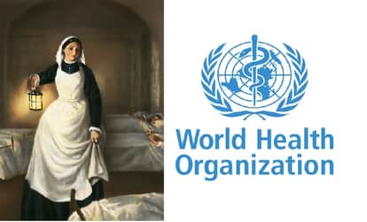 upcoming year 2020 will be celebrated By world health organisation as nurse and midwife year