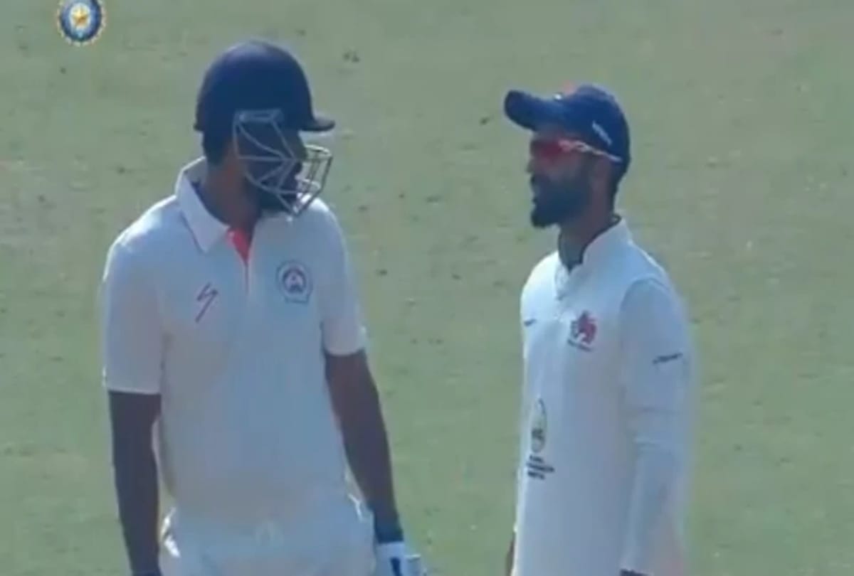 Yusuf pathan and Ajinkya Rahane got involved in cold war during Ranji Trophy match