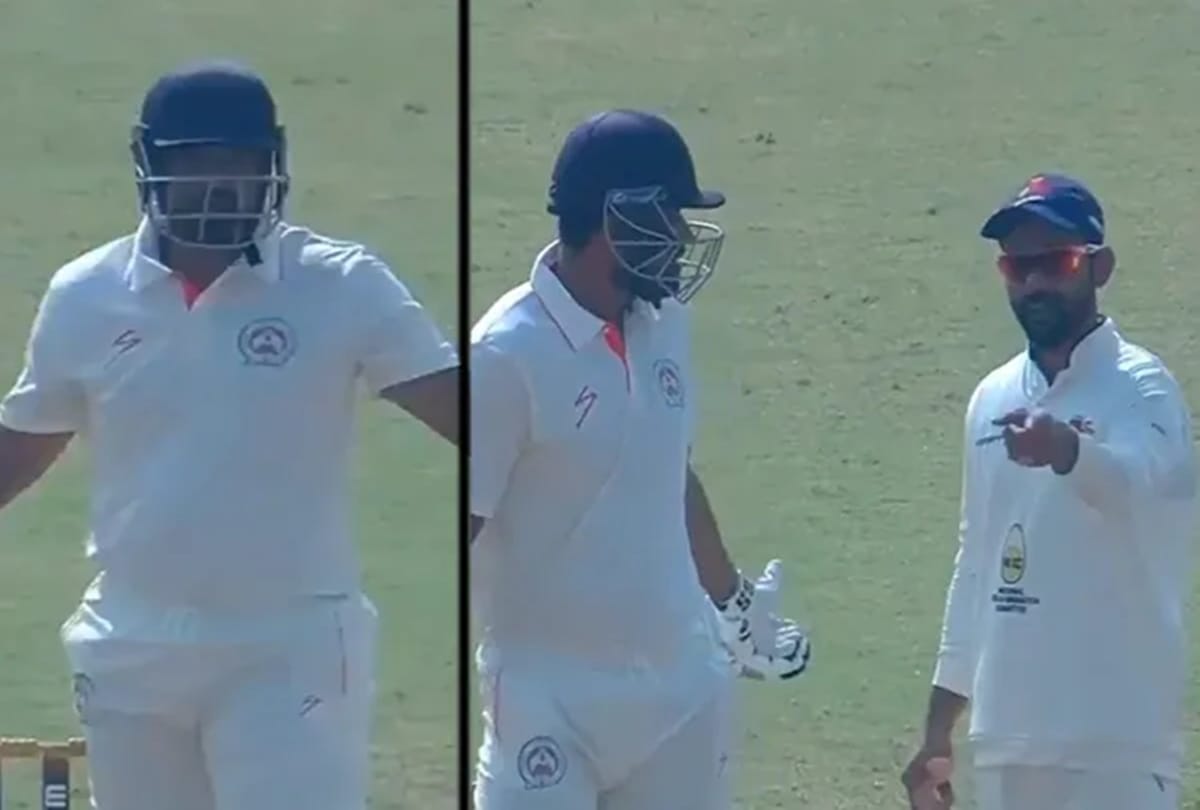 Yusuf pathan and Ajinkya Rahane got involved in cold war during Ranji Trophy match