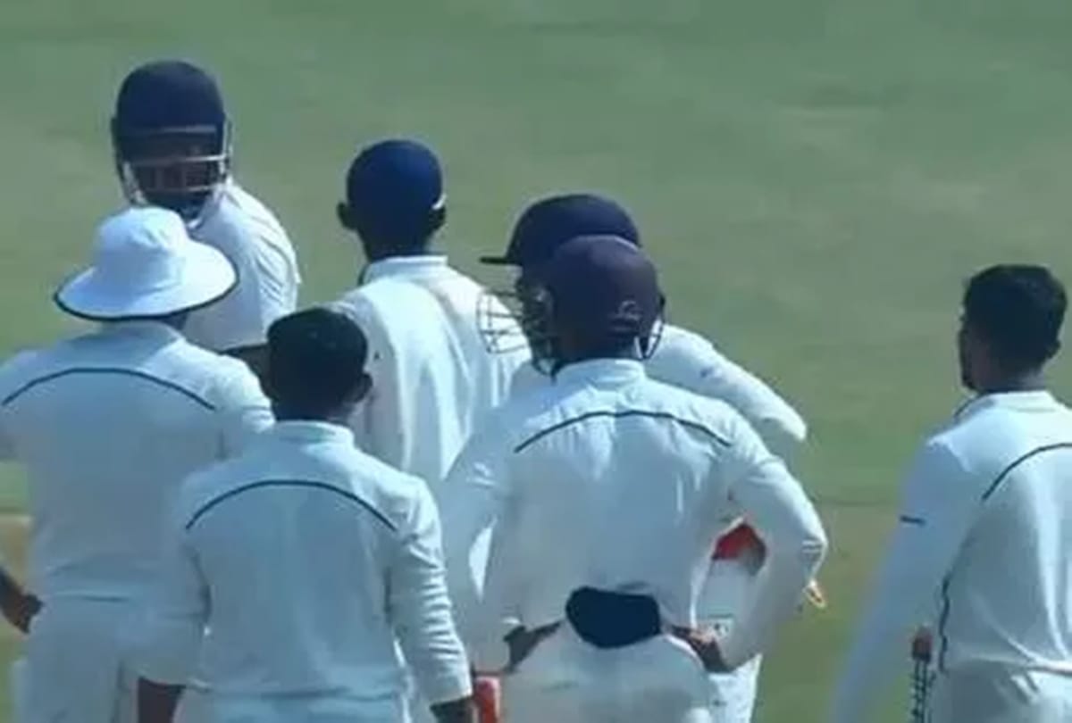 Yusuf pathan and Ajinkya Rahane got involved in cold war during Ranji Trophy match