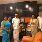 Kanimozhi and Supriya Sule