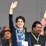 Priyanka Gandhi at Ramleela maidan