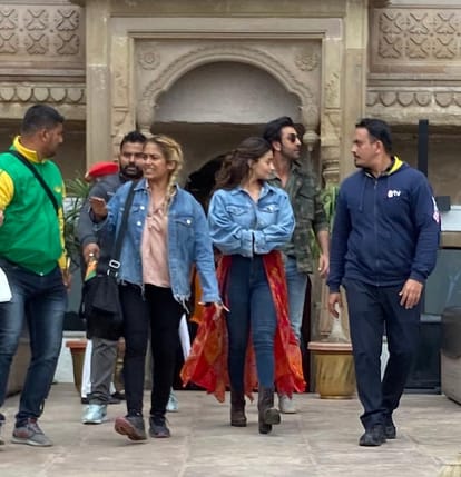 Ranbir-Alia danced to the song 'Mera Piya Bada Ajuba' from Brahmastra in the Upcoming film